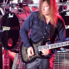 Glen Drover performing live on stage with Megadeth.