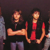 Promotional photo of Metallica featured on the back cover of their 1986 album Master of Puppets.