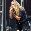 Sebastian Bach performing live at RockFest Barcelona in 2019.