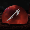 Metallica logo illuminated on the Las Vegas Sphere exterior ahead of the band’s 2026 Las Vegas residency announcement